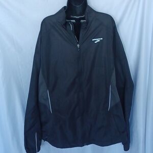 Brooks Mens Black Running/golf Windbreaker XXL